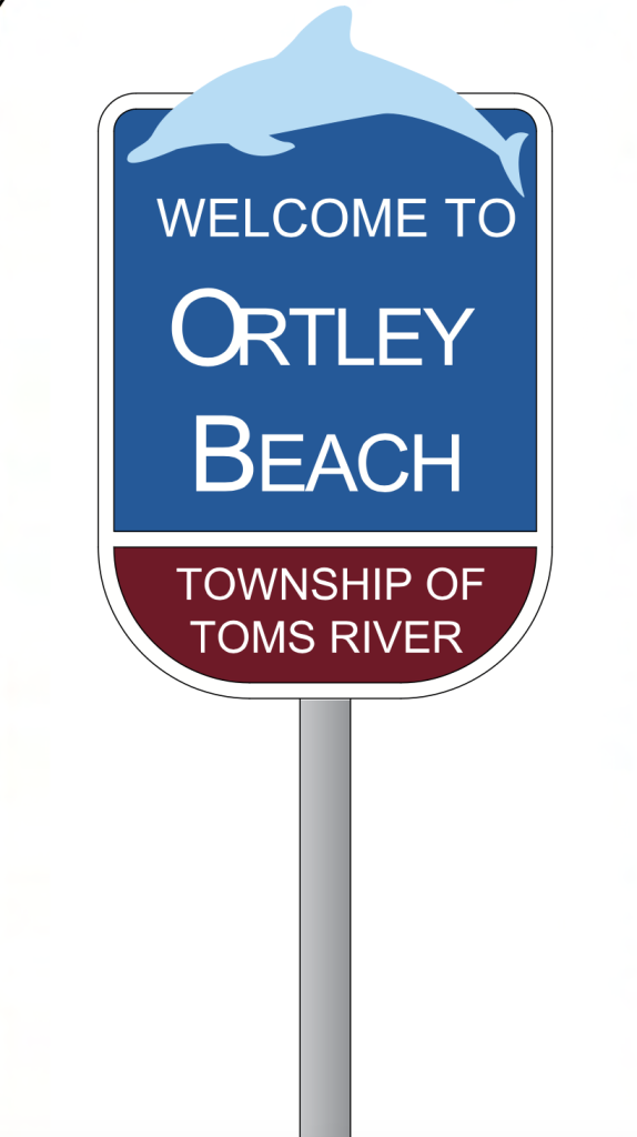 Renderings of the anticipated Ortley Beach "Streetscape" design. (Credit: NV5)