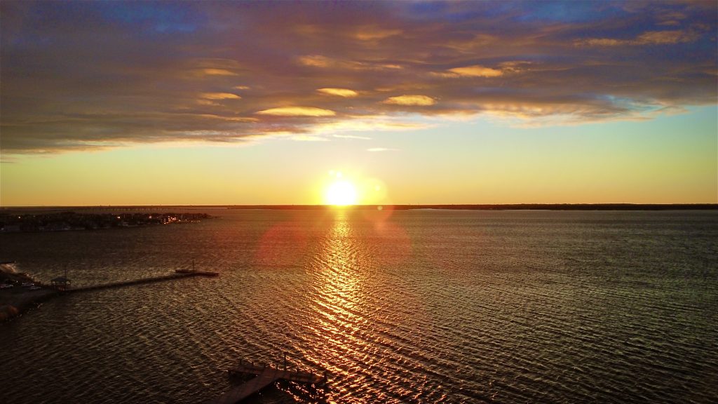 Barnegat Bay sunset, Jan. 2023. (Photo: Daniel Nee)