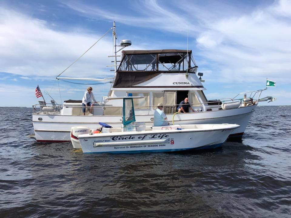 Circle of Life, Ocean County's first pumpout boat, is being retired. (Photo: Ocean County)