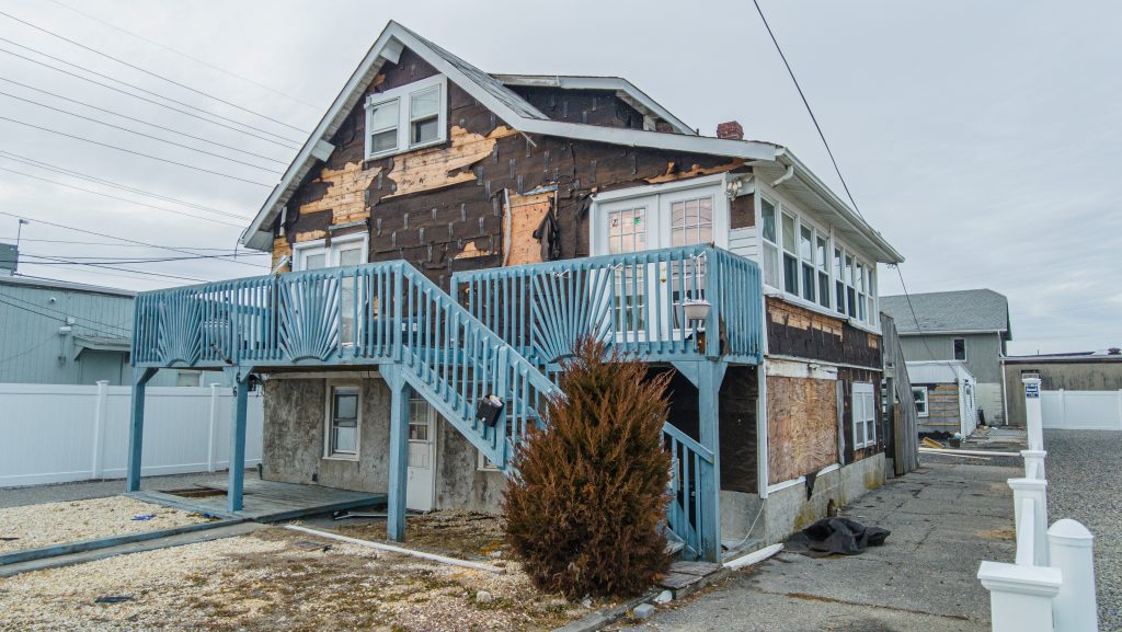 The property at 66 I Street, Seaside Park, N.J., Feb. 2023. (Photo: Daniel Nee)