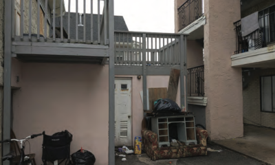 Poor conditions at 229 Franklin Avenue, Seaside Heights, included in a redevelopment report, Feb. 2023. (Credit: Borough of Seaside Heights)