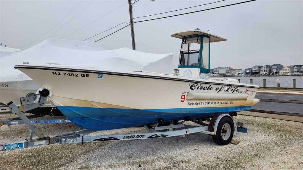 Circle of Life, Ocean County's first pumpout boat, is being retired. (Photo: Ocean County)