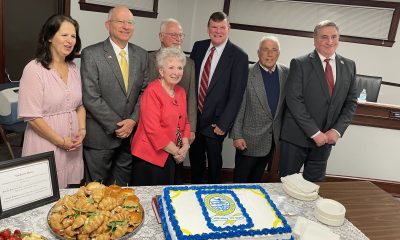 Officials mark the 125th aniversary of the founding of Seaside Park, March 9, 2023. (Photo: Shorebeat)