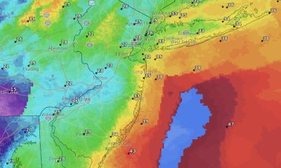 Wind speeds are expected to be high, according to the NWS forecast graphic. (Credit: NWS)