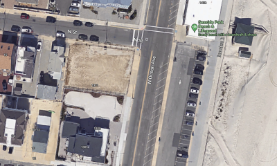 The N Street parking lot in Seaside Park. (Credit: Google Maps)