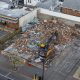 The demolition of Bobber's Restaurant, Seaside Heights, N.J. (Photo: Shorebeat)