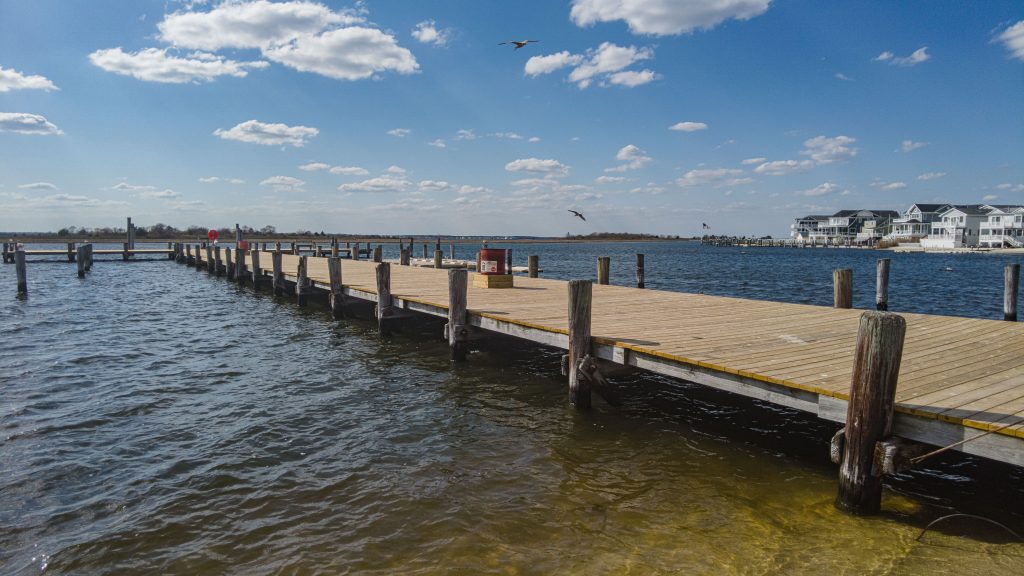 A new municipal dock is completed in Seaside Heights, N.J., 2023. (Photo: Shorebeat)