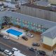 The motel property at 200 Ocean Terrace, Seaside Heights, N.J., where redevelopment is under consideration. (Photo: Shorebeat)