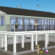 A rendering of the new clubhouse approved for Ocean Beach III. (Planning Document)