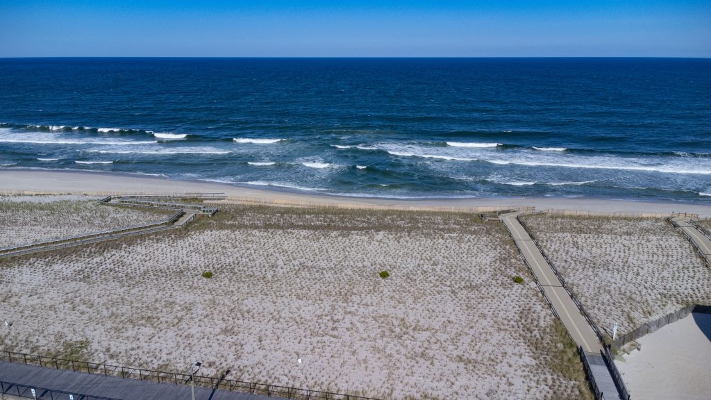 Dune crossover repairs completed in Ortley Beach, N.J., May 2023. (Photo: Shorebeat)