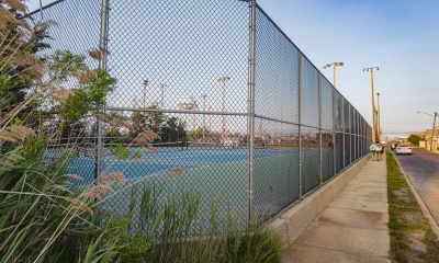 Pickleball courts in Seaside Park, N.J., May 2023. (Photo: Shorebeat)
