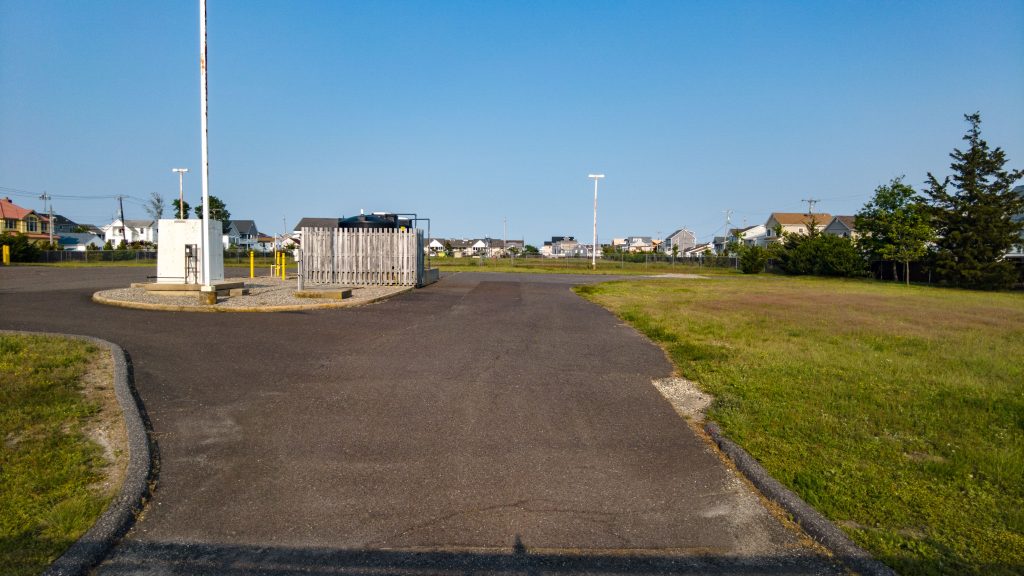 The Ocean County Utilities Authority (OCUA) site in Ortley Beach, N.J., May 2023. (Photo: Shorebeat)