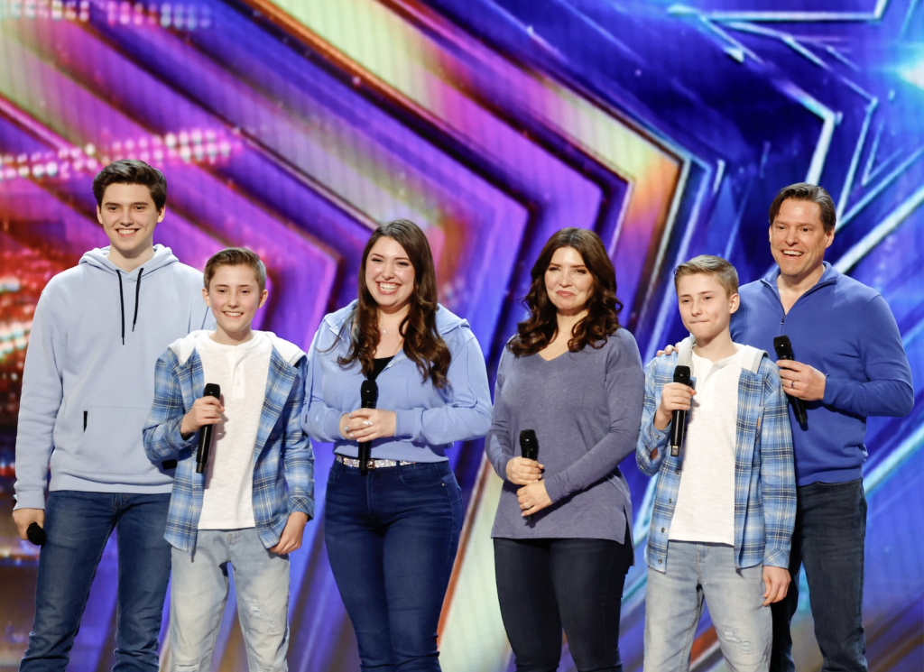 The Sharpe family from 'America's Got Talent.' (Promotional Photo)