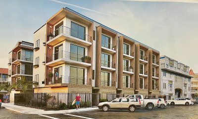 A new townhome community approved for Ocean Terrace and Webster Avenue, Seaside Heights, N.J. (Credit: MODE Architects)