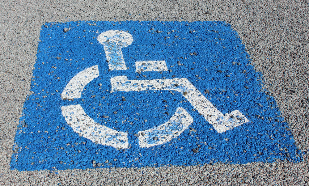 Disabled parking road markings, Self-published work