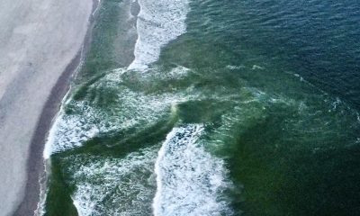 A rip current captured by Shorebeat's cameras off Brick Township, Sept. 2023. (Photo: Shorebeat)