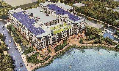 A rendering of the Meridia at Toms River complex in its six-story iteration. (Photo: Shorebeat)