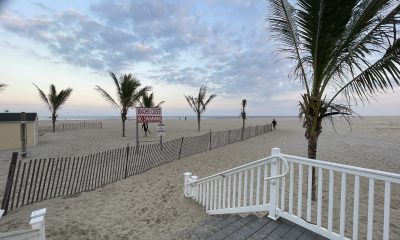 Beach access points reopened along Jenkinson's Boardwalk in Point Pleasant Beach, Oct. 2, 2023. (Photo: Shorebeat)