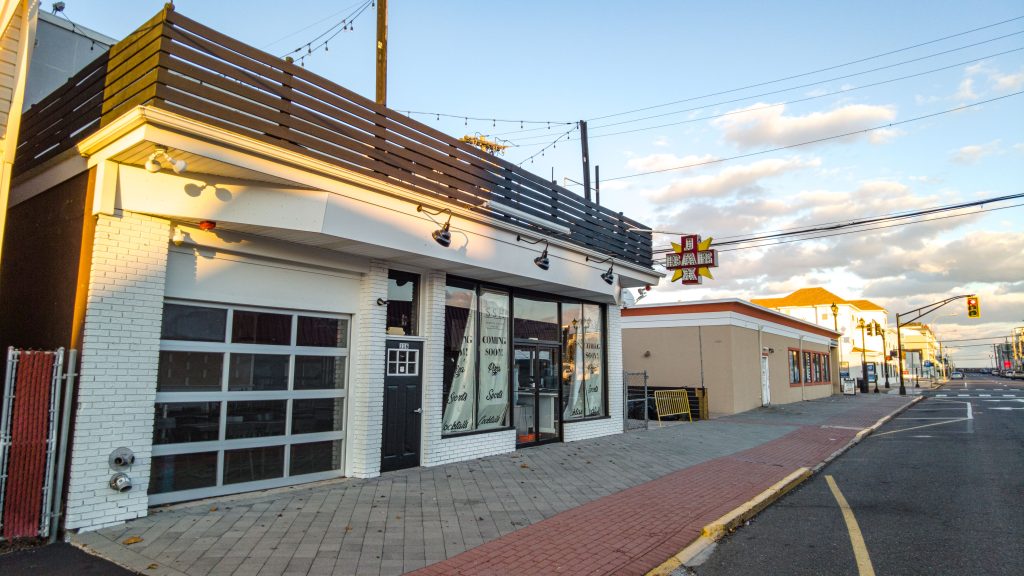 Renovations underway at the new Seaside Social House restaurant and bar in Seaside Heights, Nov. 2023. (Photo: Shorebeat)