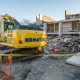 Demolition of the property at 229 Franklin Avenue, Seaside Heights, Dec. 2023. (Photo: Shorebeat)