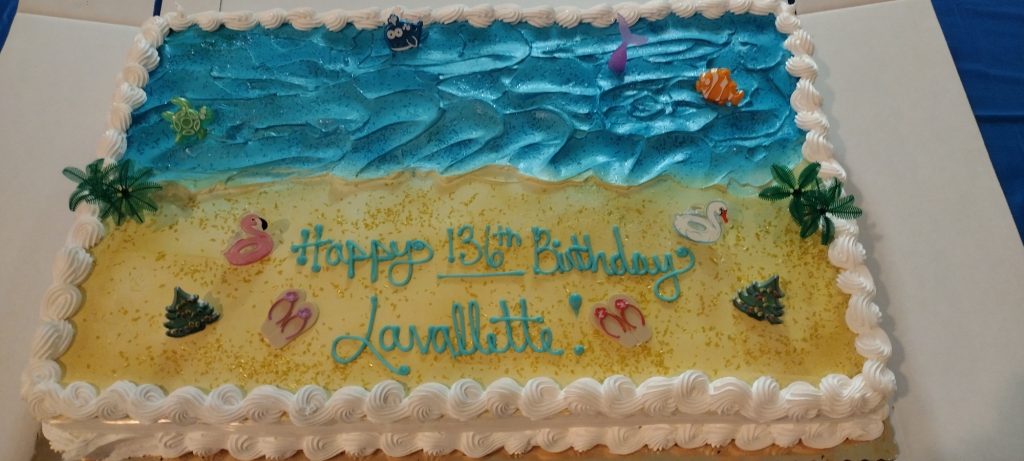 Lavallette's 136th birthday party, Dec. 21, 2023. (Photo: Anita Zalom)