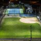 New lighting at the Seaside Park baseball field, 13th-14th avenues, Dec. 15, 2023. (Photo: Shorebeat)