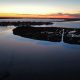 The sunset over Barnegat Bay, Jan. 5, 2024. (Photo: Shorebeat)