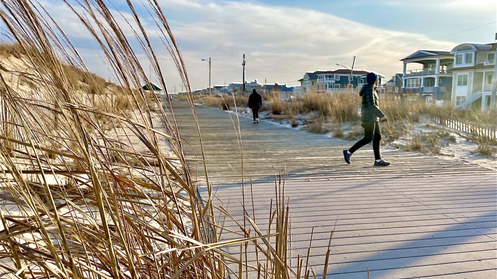 The Seaside Park boardwalk, March 2024. (Photo: Shorebeat)