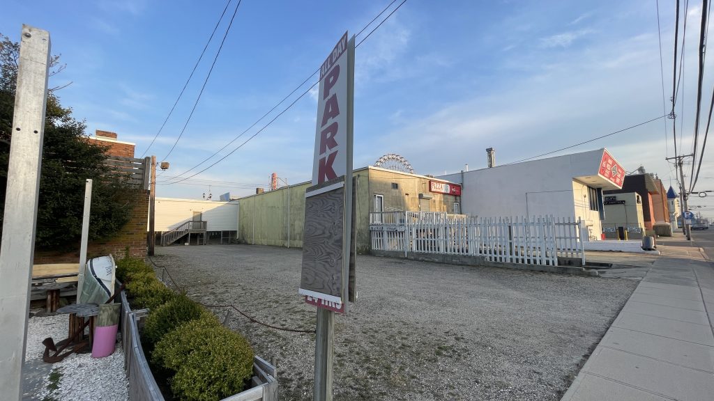 The property at 1011 Ocean Terrace, Seaside Heights, N.J., March 2024. (Photo: Shorebeat)
