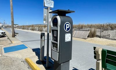 A Seaside Park parking kiosk, March 2024. (Photo: Shorebeat)
