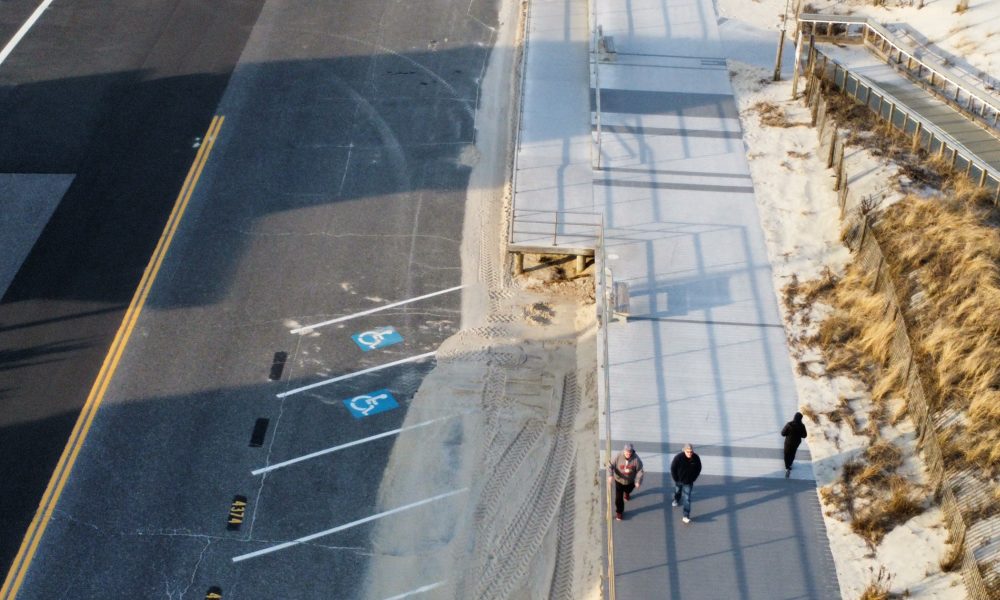 The Seaside Park boardwalk, March 2024. (Photo: Shorebeat)