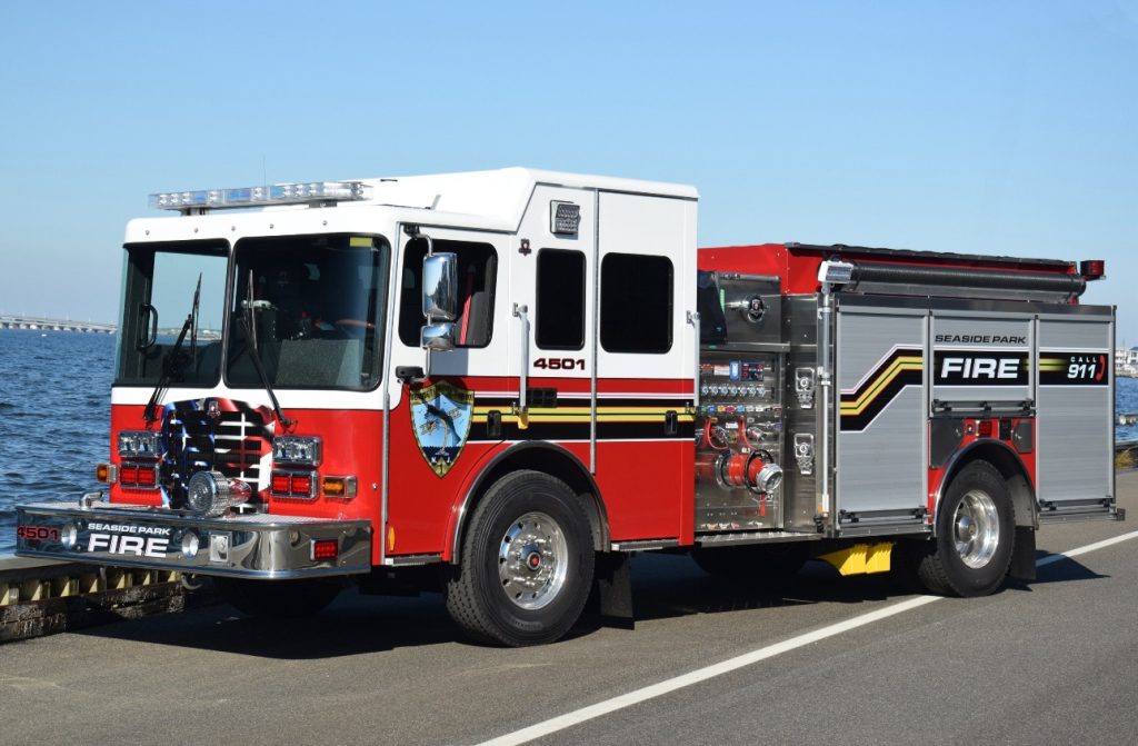 Seaside Park's new firetruck in 2024 (Engine 4501). (Photo: Seaside Park Fire Company)