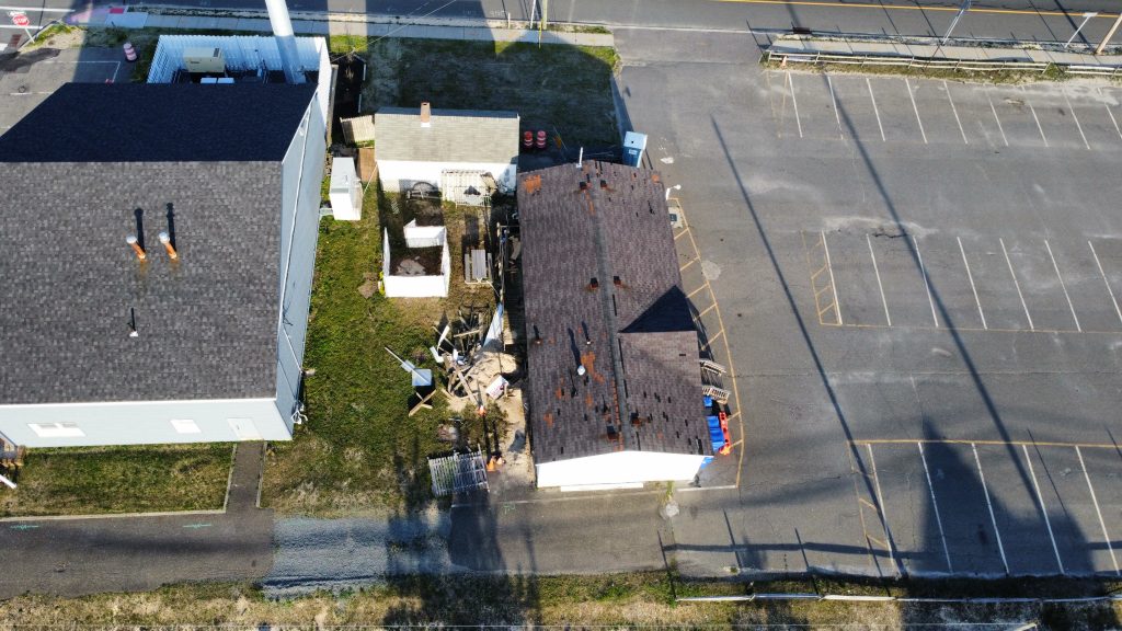 The poor condition of the existing police annex in Brick Township's barrier island portion. (Photo: Shorebeat)