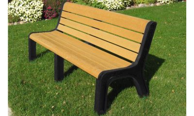 A P-660 outdoor bench. (Credit: Belson Outdoors)