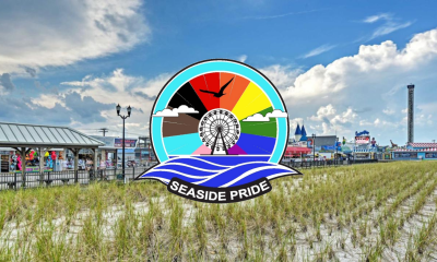 The logo for the inaugural Seaside Pride 2024.