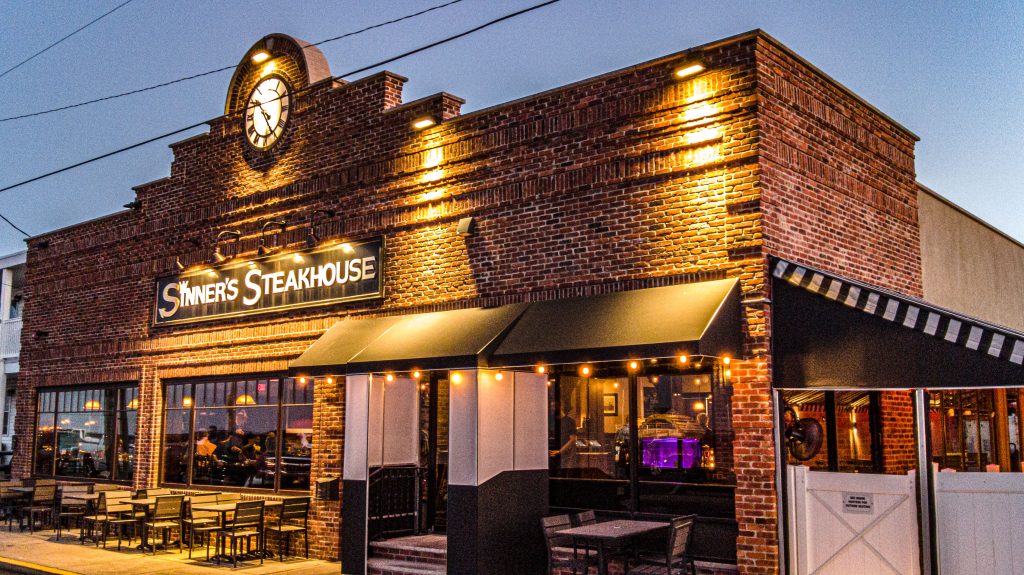Sinner's Steakhouse, Point Pleasant Beach, N.J. (Photo: Shorebeat)