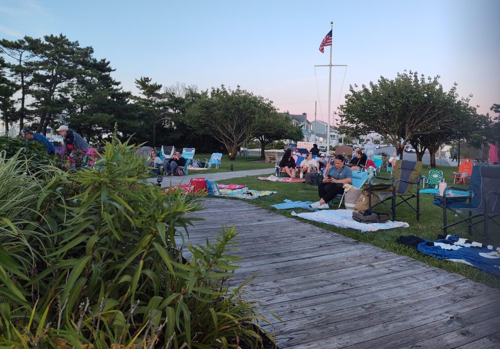 'Movies on the Bay' in Lavallette, Aug. 13, 2024. (Photo: Anita Zalom)