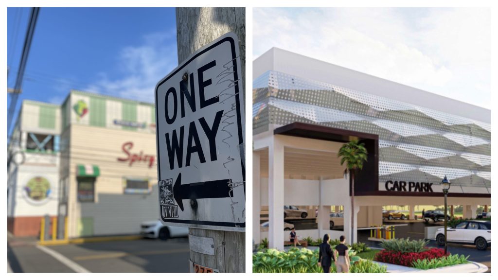 A parking garage feasibility study is underway in Seaside Heights. (Photos: Shorebeat/ Naples CRA)