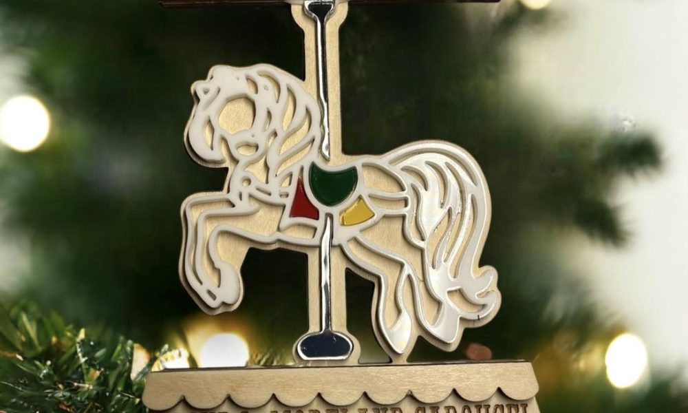 Seaside Heights Carousel ornament, 2024. (SSH Historical Society)