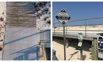 Seaside Park boardwalk/parking areas. (Photos: Shorebeat)