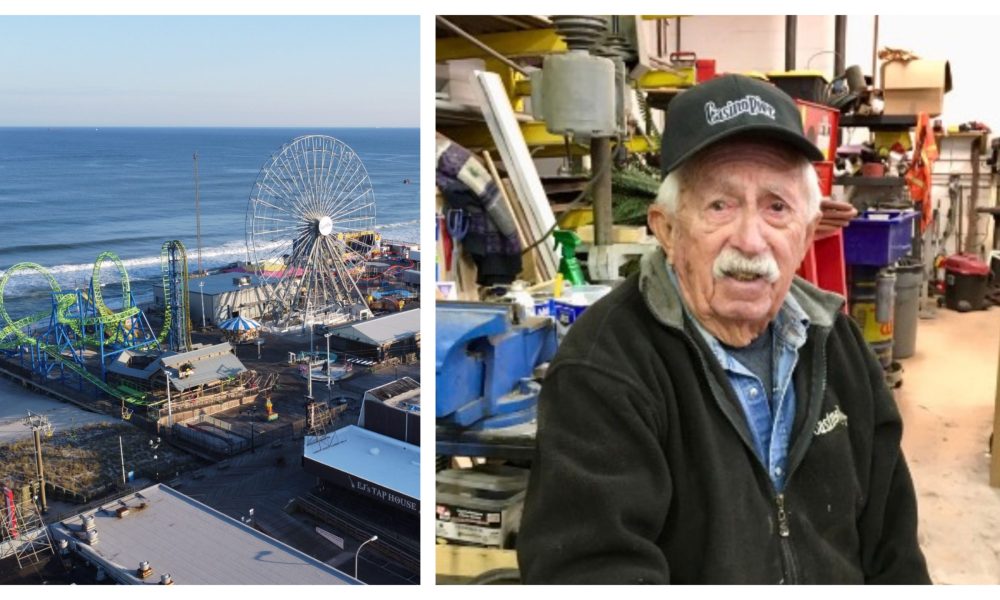 Jimmy Van Kirk and Casino Pier (Photos: Shorebeat/Casino Pier)